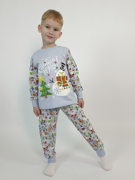 Пижама для мальчика (фуфайка и брюки)