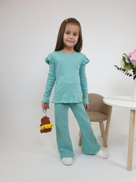 Комплект для девочки (джемпер+ брюки)