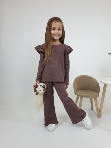 Комплект для девочки (джемпер+ брюки)