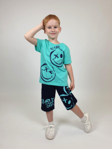 Комплект для мальчика (фуфайка+шорты)