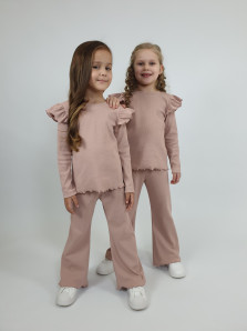 Комплект для девочки (джемпер+ брюки)