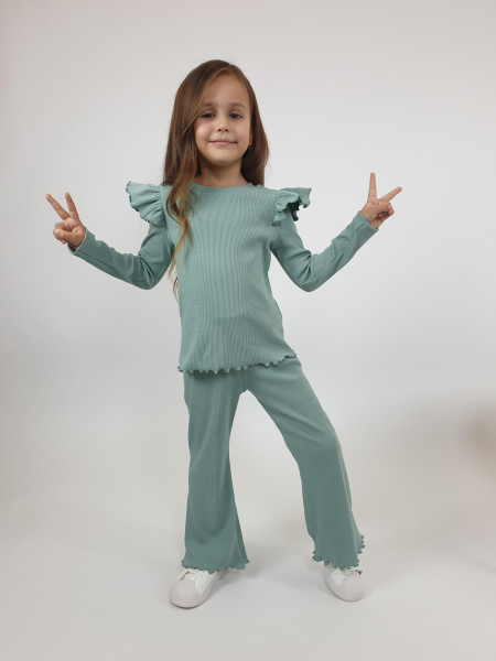 Комплект для девочки (джемпер+ брюки)