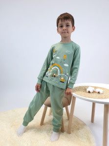 Пижама для мальчика (фуфайка и брюки)