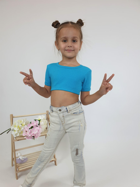 Фуфайка для девочки