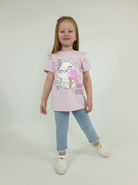 Фуфайка для девочки