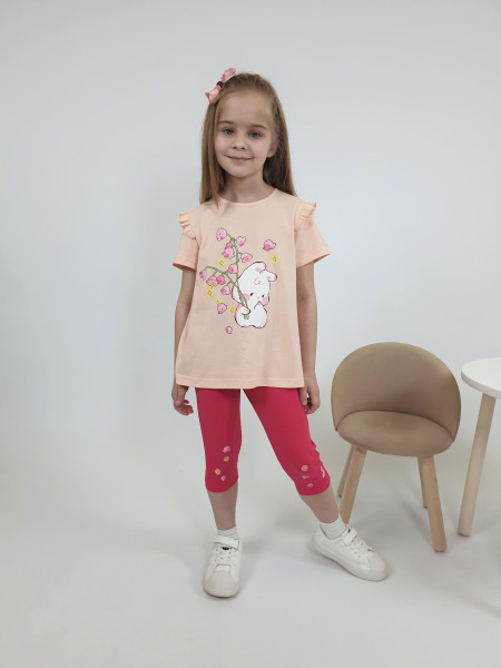 Комплект для девочки (джемпер+ лосины)