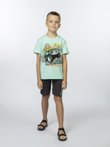 Комплект для мальчика (фуфайка+шорты)