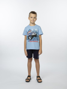 Комплект для мальчика (фуфайка+шорты)