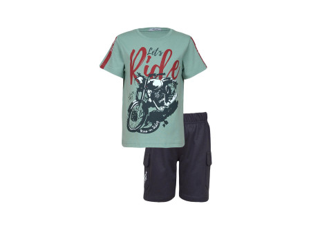 Комплект для мальчика (фуфайка+шорты)