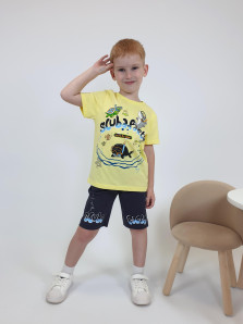 Комплект для мальчика (фуфайка+шорты)