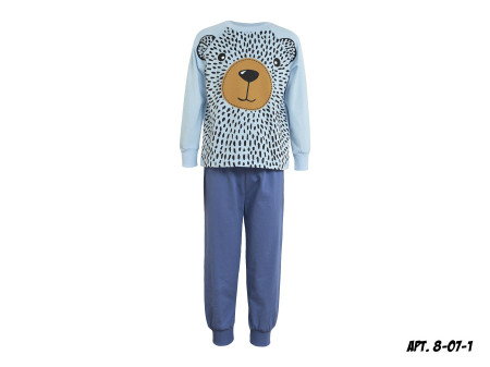 Пижама для мальчика (фуфайка и брюки)