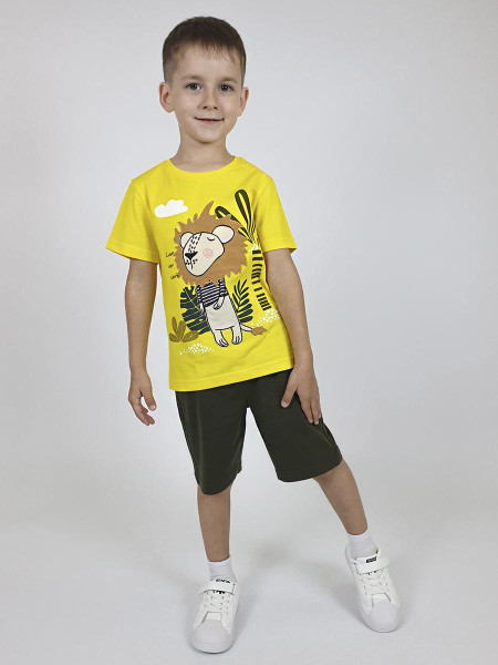 Комплект для мальчика (фуфайка+шорты)