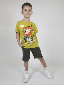 Комплект для мальчика (фуфайка+шорты)