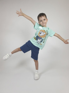 Комплект для мальчика (фуфайка+шорты)