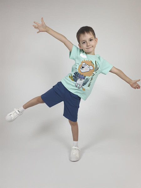 Комплект для мальчика (фуфайка+шорты)