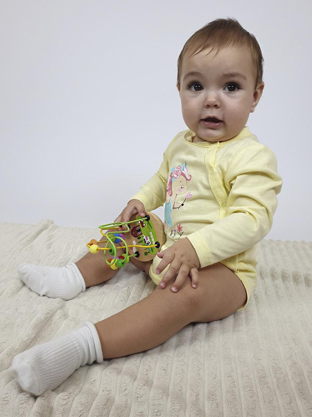 Полукомбинезон (боди) для девочки