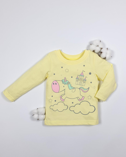 Фуфайка для девочки