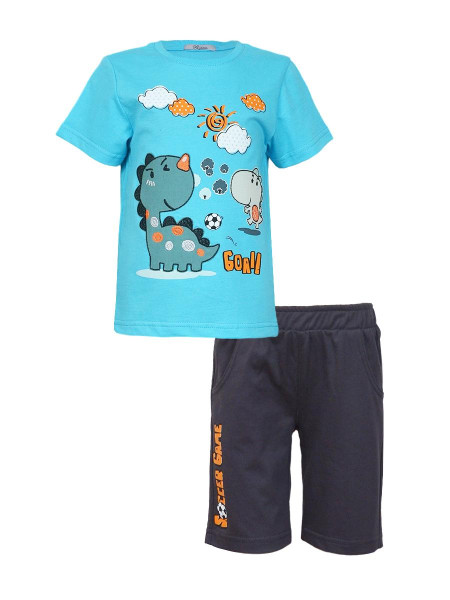 Комплект для мальчика (фуфайка+шорты)