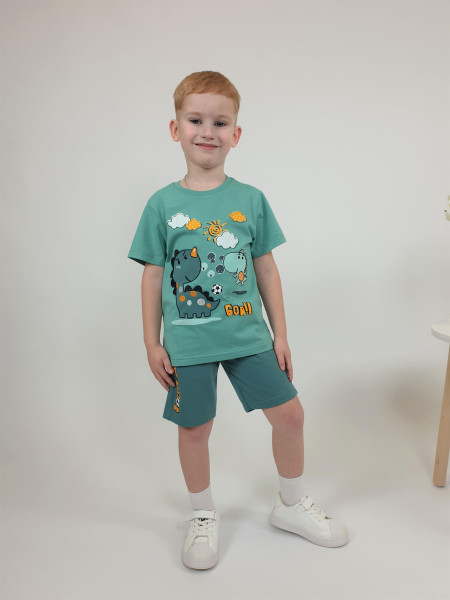 Комплект для мальчика (фуфайка+шорты)