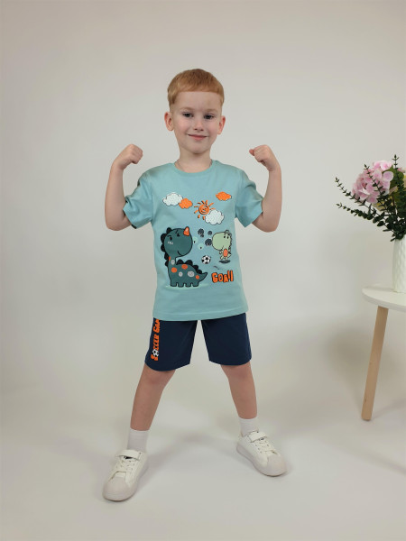 Комплект для мальчика (фуфайка+шорты)