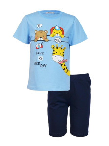 Комплект для мальчика (фуфайка+шорты)