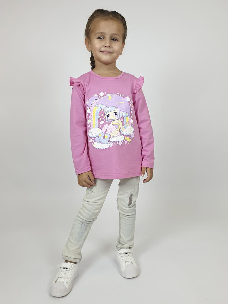 Фуфайка для девочки