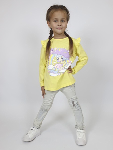 Фуфайка для девочки