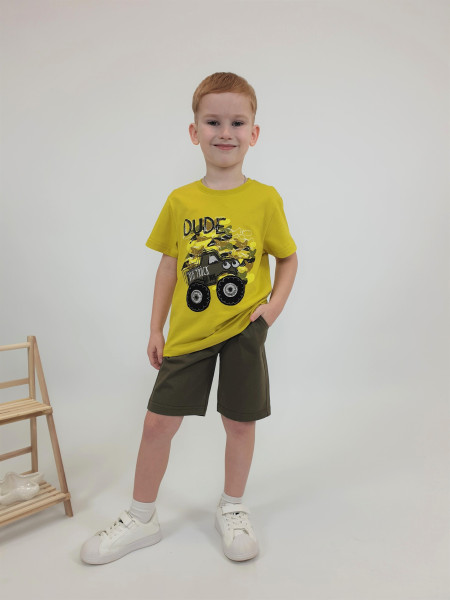 Комплект для мальчика (фуфайка+шорты)