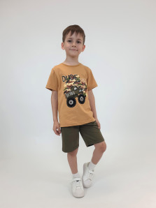 Комплект для мальчика (фуфайка+шорты)