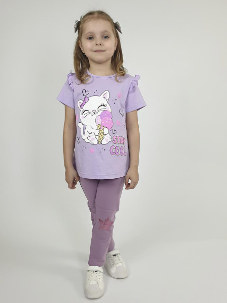 Фуфайка для девочки