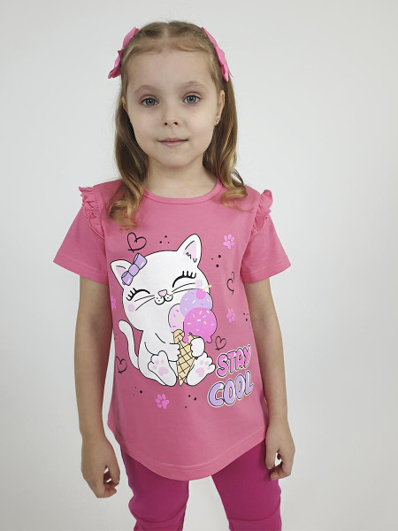 Фуфайка для девочки