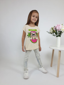 Фуфайка для девочки