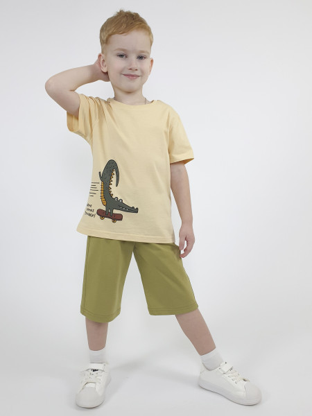 Комплект для мальчика (фуфайка+шорты)