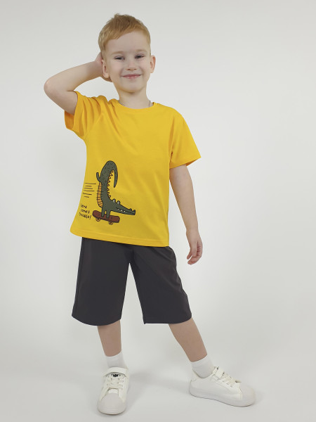 Комплект для мальчика (фуфайка+шорты)