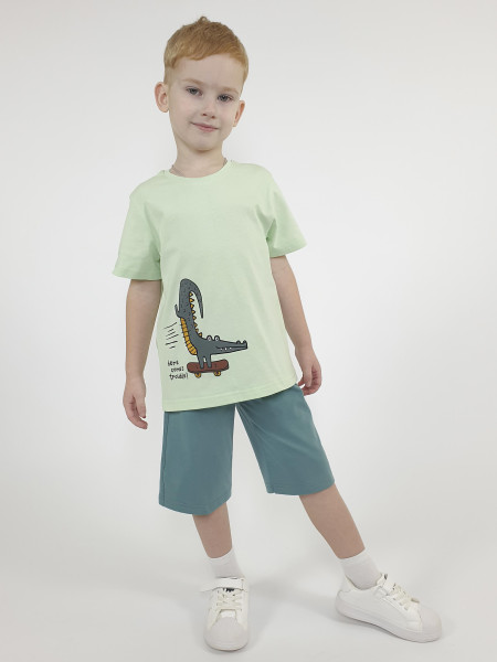 Комплект для мальчика (фуфайка+шорты)