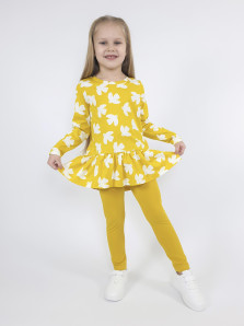 Комплект для девочки (фуфайка+ лосины)