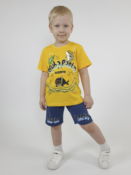 Комплект для мальчика (фуфайка+шорты)