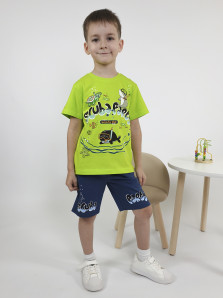 Комплект для мальчика (фуфайка+шорты)