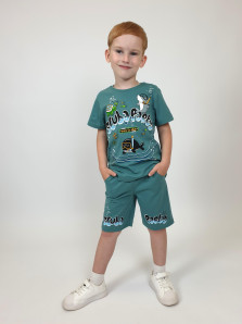 Комплект для мальчика (фуфайка+шорты)