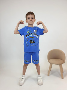 Комплект для мальчика (фуфайка+шорты)