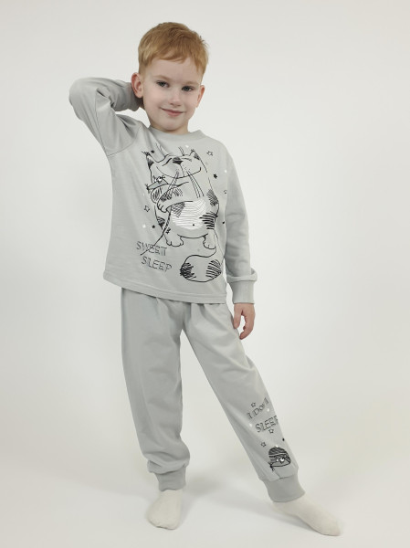 Пижама для мальчика (фуфайка и брюки)