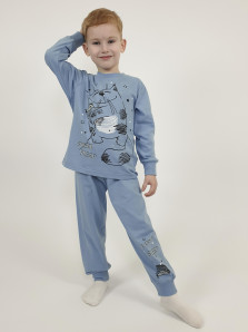 Пижама для мальчика (фуфайка и брюки)