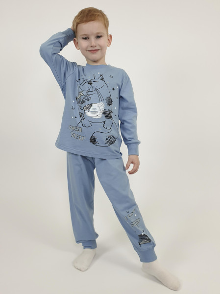 Пижама для мальчика (фуфайка и брюки)