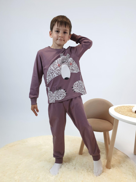 Пижама для мальчика (фуфайка и брюки)