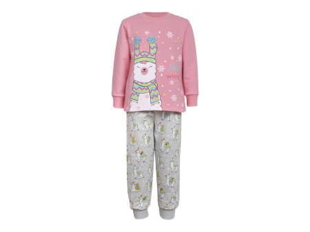 Пижама для девочки (фуфайка и брюки)