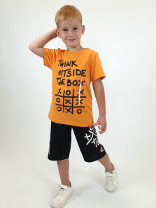 Комплект для мальчика (джемпер+шорты)