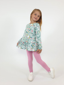 Комплект для девочки (фуфайка+ лосины)