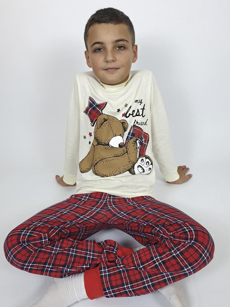 Пижама для мальчика (фуфайка и брюки)