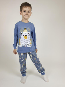 Пижама для мальчика (фуфайка и брюки)