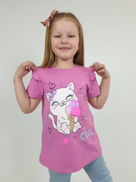 Фуфайка для девочки